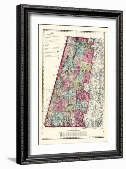 1871, Berkshire County, Massachusetts, United States-null-Framed Giclee Print