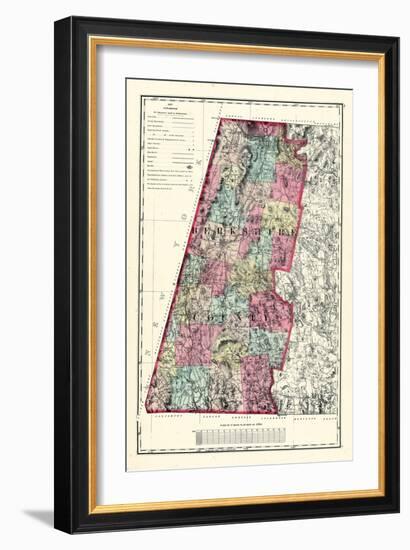 1871, Berkshire County, Massachusetts, United States-null-Framed Giclee Print