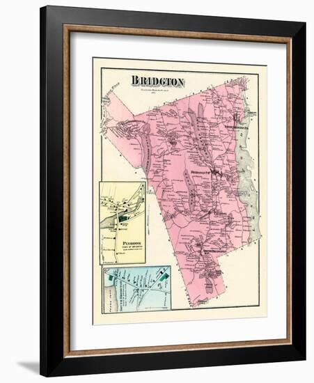 1871, Bridgton, Pin Hook, South Bridgton, Maine, United States-null-Framed Giclee Print