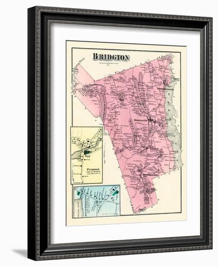 1871, Bridgton, Pin Hook, South Bridgton, Maine, United States-null-Framed Giclee Print