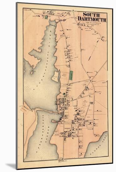 1871, Dartmouth South, South Dartmouth, Massachusetts, United States-null-Mounted Giclee Print