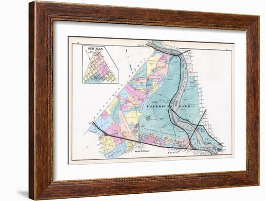 1872, Fairmount Park, Philadelphia, Pennsylvania, United States-null-Framed Giclee Print