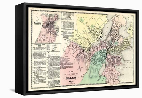 1872, Salem, Massachusetts, United States-null-Framed Premier Image Canvas