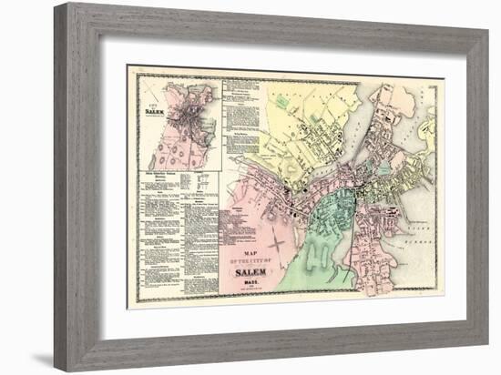 1872, Salem, Massachusetts, United States-null-Framed Giclee Print