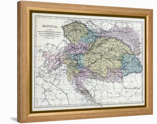 1873, Austria-null-Framed Premier Image Canvas