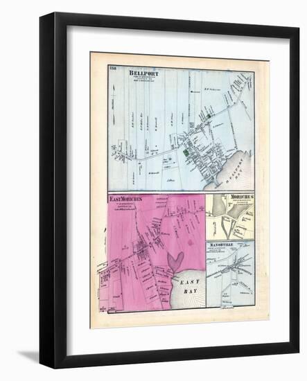 1873, Bellport Moriches, Manorville, New York, United States-null-Framed Giclee Print