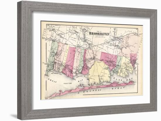 1873, Brookhaven Town Part, New York, United States-null-Framed Giclee Print