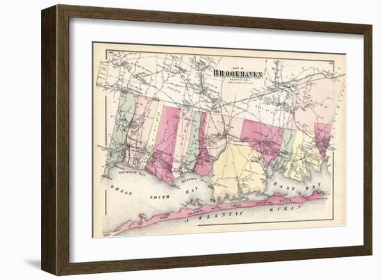 1873, Brookhaven Town Part, New York, United States-null-Framed Giclee Print