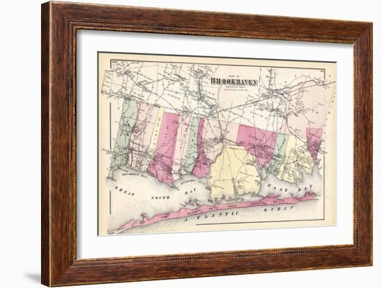 1873, Brookhaven Town Part, New York, United States-null-Framed Giclee Print