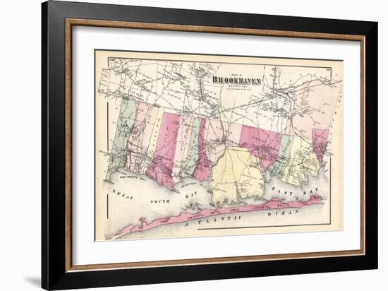 1873, Brookhaven Town Part, New York, United States-null-Framed Giclee Print