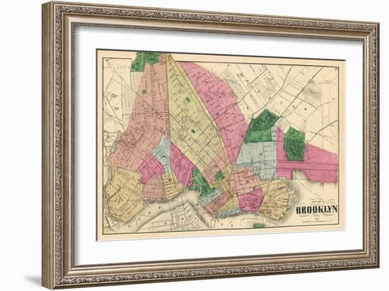 1873, Brooklyn, New York, United States-null-Framed Giclee Print