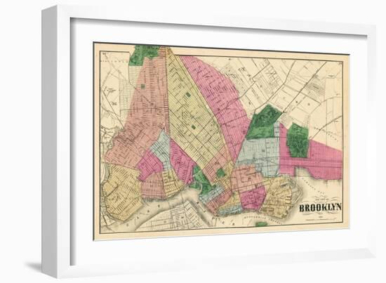 1873, Brooklyn, New York, United States-null-Framed Giclee Print