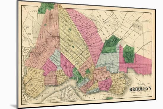 1873, Brooklyn, New York, United States-null-Mounted Giclee Print