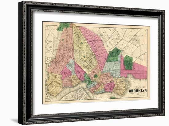 1873, Brooklyn, New York, United States-null-Framed Giclee Print