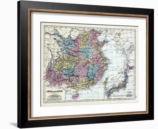 1873, China, Japan-null-Framed Giclee Print