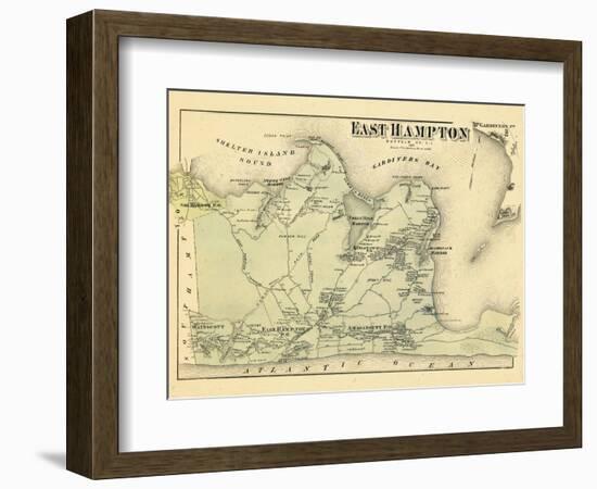 1873, East Hampton, New York, United States-null-Framed Giclee Print