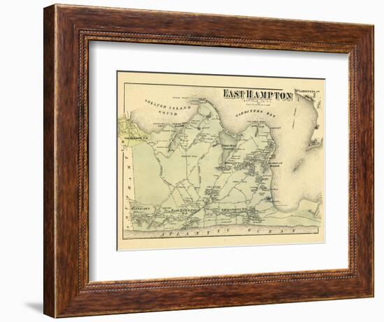 1873, East Hampton, New York, United States-null-Framed Giclee Print