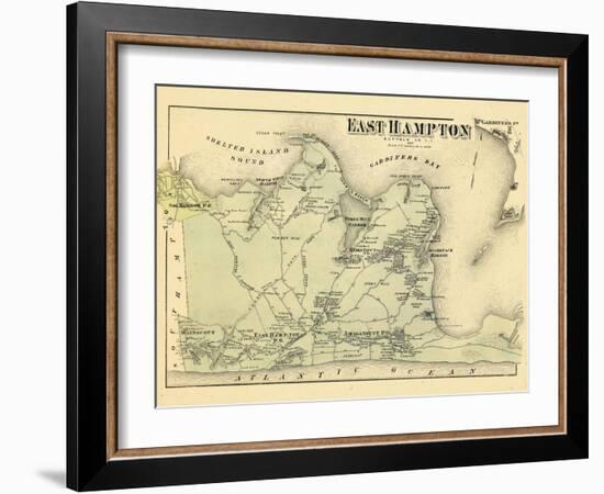 1873, East Hampton, New York, United States-null-Framed Giclee Print