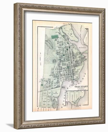 1873, Greenport, New York, United States-null-Framed Giclee Print