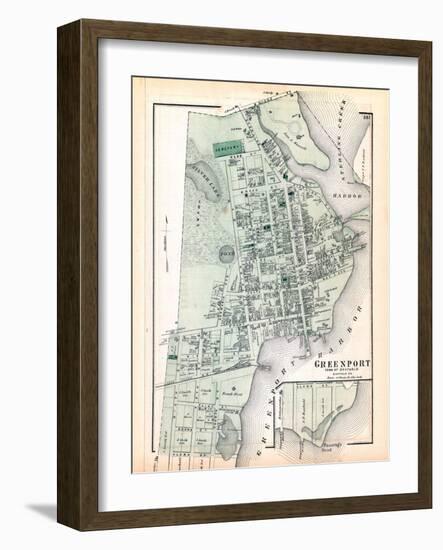 1873, Greenport, New York, United States-null-Framed Giclee Print