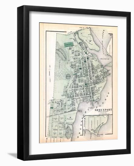 1873, Greenport, New York, United States-null-Framed Giclee Print