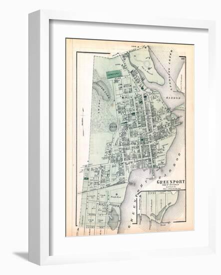 1873, Greenport, New York, United States-null-Framed Giclee Print