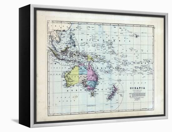 1873, Oceania-null-Framed Premier Image Canvas