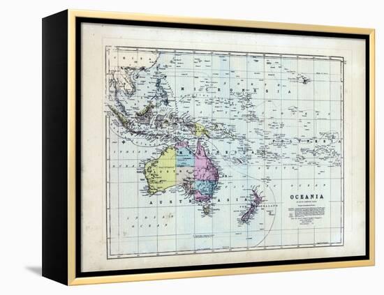 1873, Oceania-null-Framed Premier Image Canvas