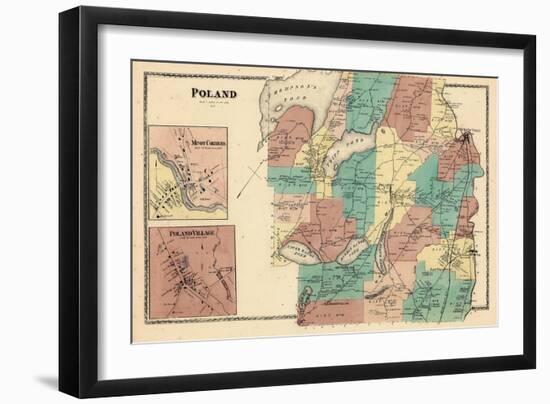 1873, Poland, Maine, United States-null-Framed Giclee Print