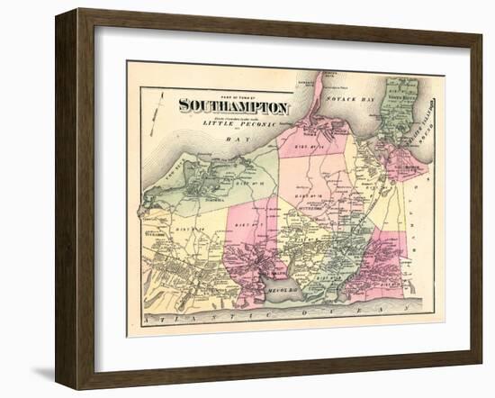 1873, Southampton, New York, United States-null-Framed Giclee Print