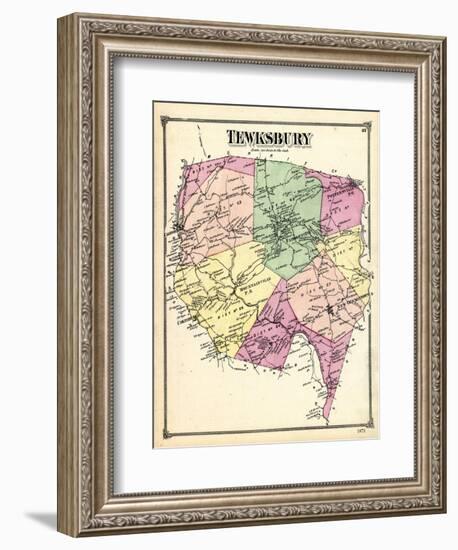 1873, Tewksbury, New Jersey, United States-null-Framed Giclee Print