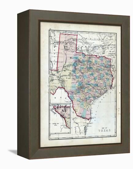 1873, Texas, USA-null-Framed Premier Image Canvas