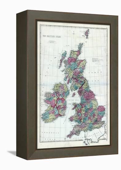 1873, The British Isles, England-null-Framed Premier Image Canvas