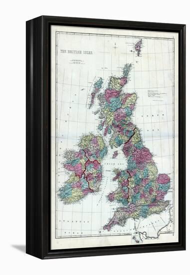 1873, The British Isles, England-null-Framed Premier Image Canvas