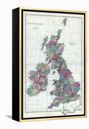 1873, The British Isles, England-null-Framed Premier Image Canvas