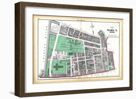 1874, Boston, Massachusetts General Hospital, Massachusetts, United States-null-Framed Giclee Print