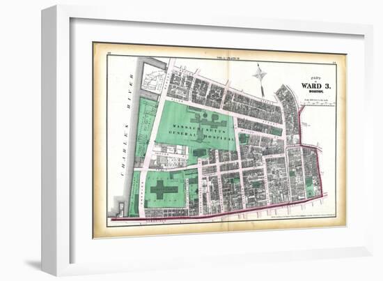 1874, Boston, Massachusetts General Hospital, Massachusetts, United States-null-Framed Giclee Print