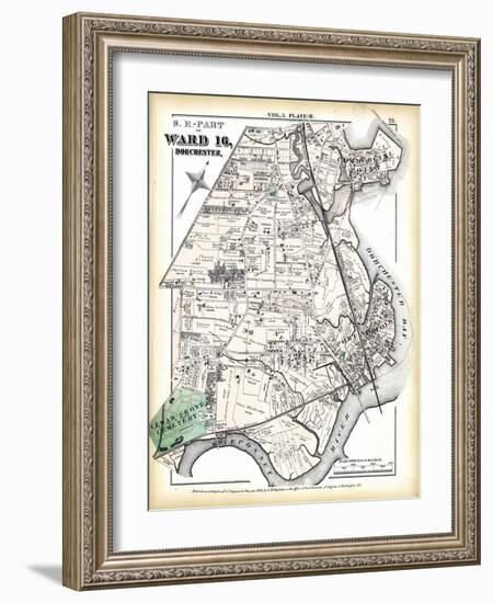 1874, Dorchester, Boston, Massachusetts, United States-null-Framed Giclee Print