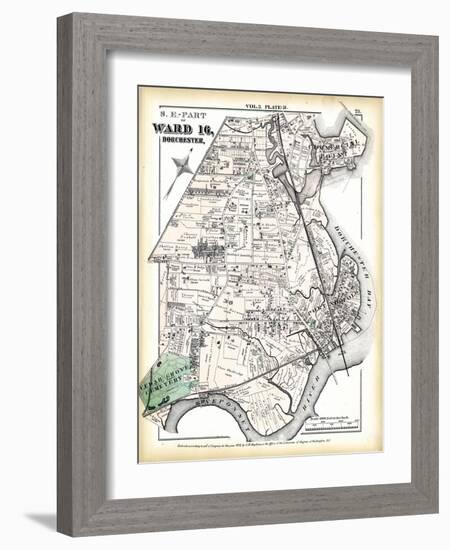 1874, Dorchester, Boston, Massachusetts, United States-null-Framed Giclee Print