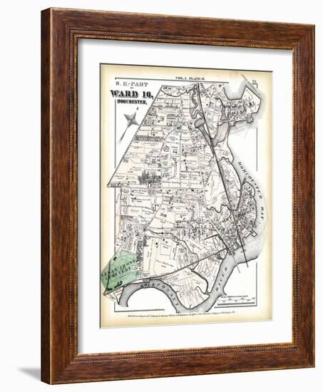 1874, Dorchester, Boston, Massachusetts, United States-null-Framed Giclee Print