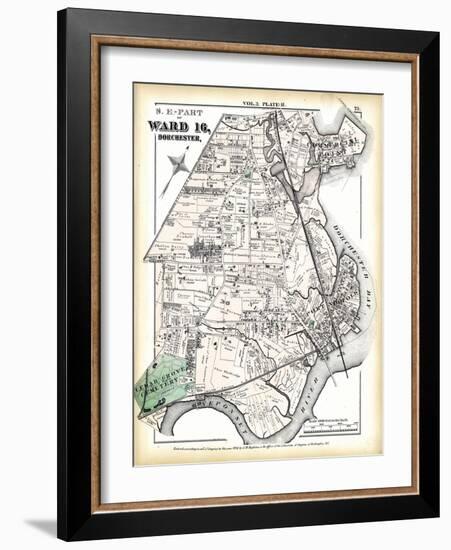 1874, Dorchester, Boston, Massachusetts, United States-null-Framed Giclee Print