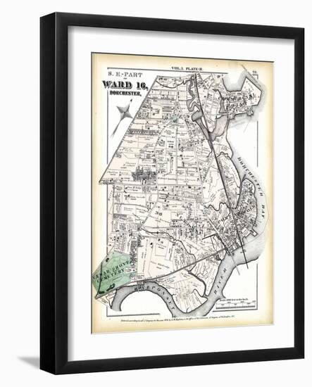 1874, Dorchester, Boston, Massachusetts, United States-null-Framed Giclee Print