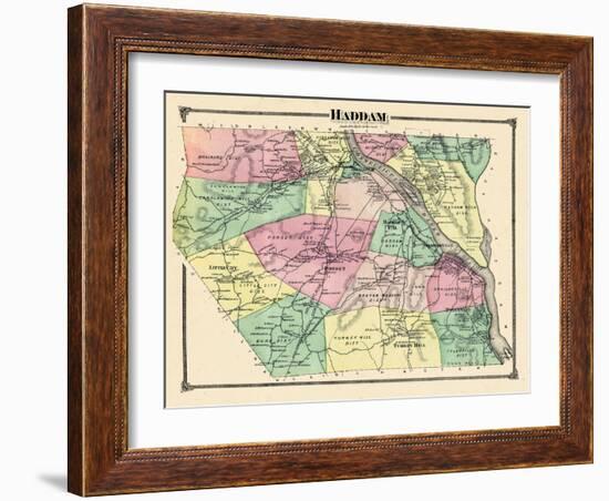 1874, Haddam, Connecticut, United States-null-Framed Giclee Print