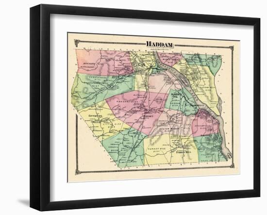 1874, Haddam, Connecticut, United States-null-Framed Giclee Print