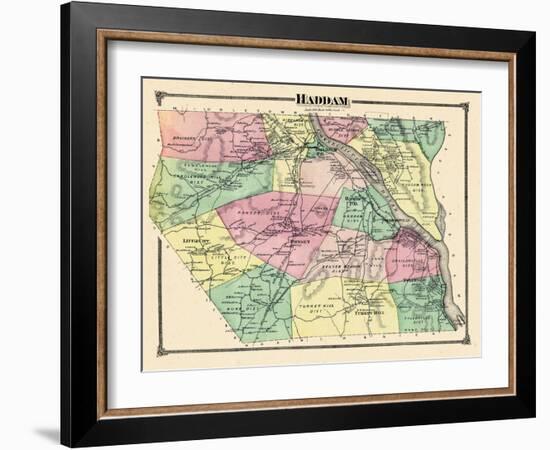 1874, Haddam, Connecticut, United States-null-Framed Giclee Print