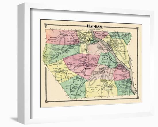 1874, Haddam, Connecticut, United States-null-Framed Giclee Print