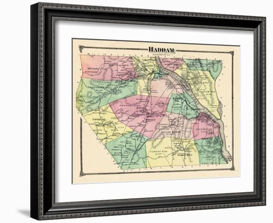 1874, Haddam, Connecticut, United States-null-Framed Giclee Print