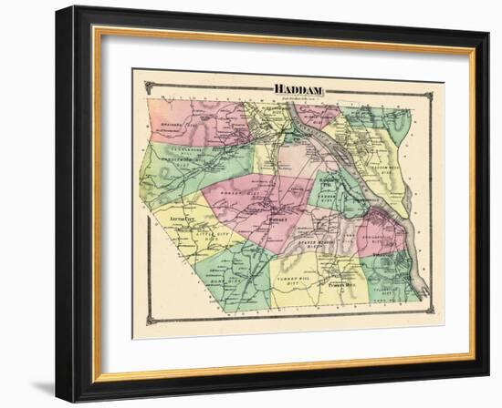 1874, Haddam, Connecticut, United States-null-Framed Giclee Print