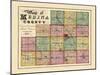 1874, Index Map - Medina County, Ohio, United States-null-Mounted Giclee Print