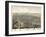 1874, Kalamazoo Bird's Eye View, Michigan, United States-null-Framed Giclee Print